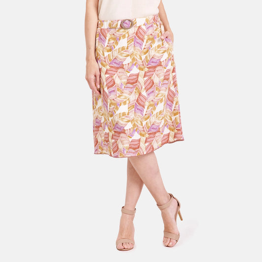 V69822 - Falda estampada Antonieta