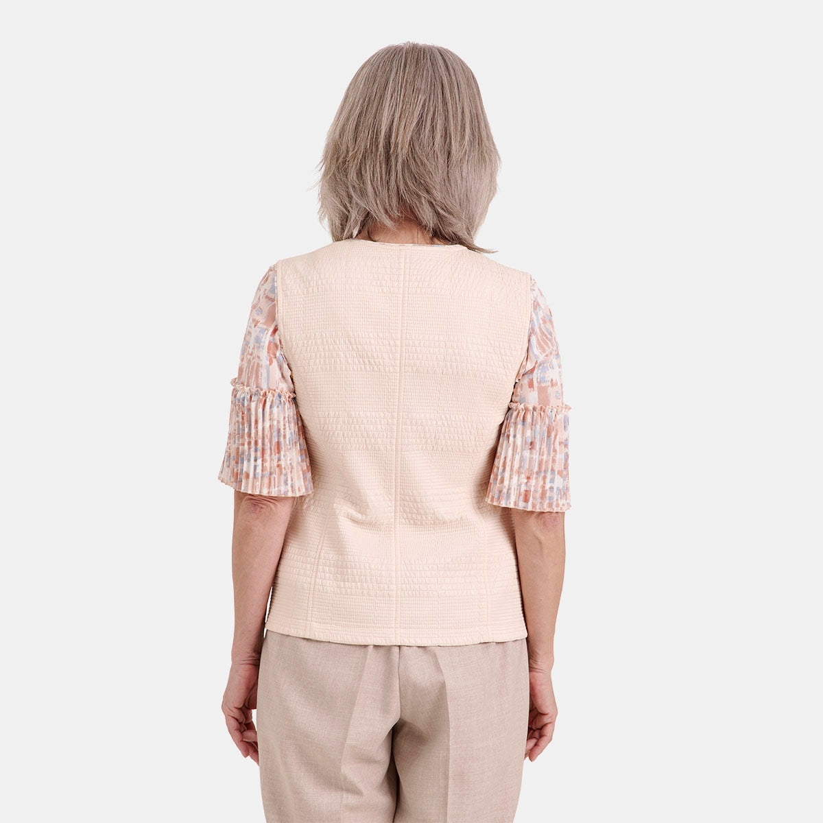 V69862 - Chaleco capitonad con bolsas Maeli