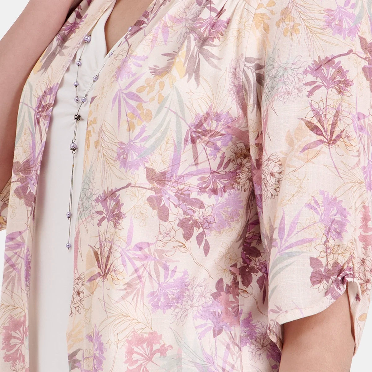 V69892 - Twin Fix estampado con collar Candace
