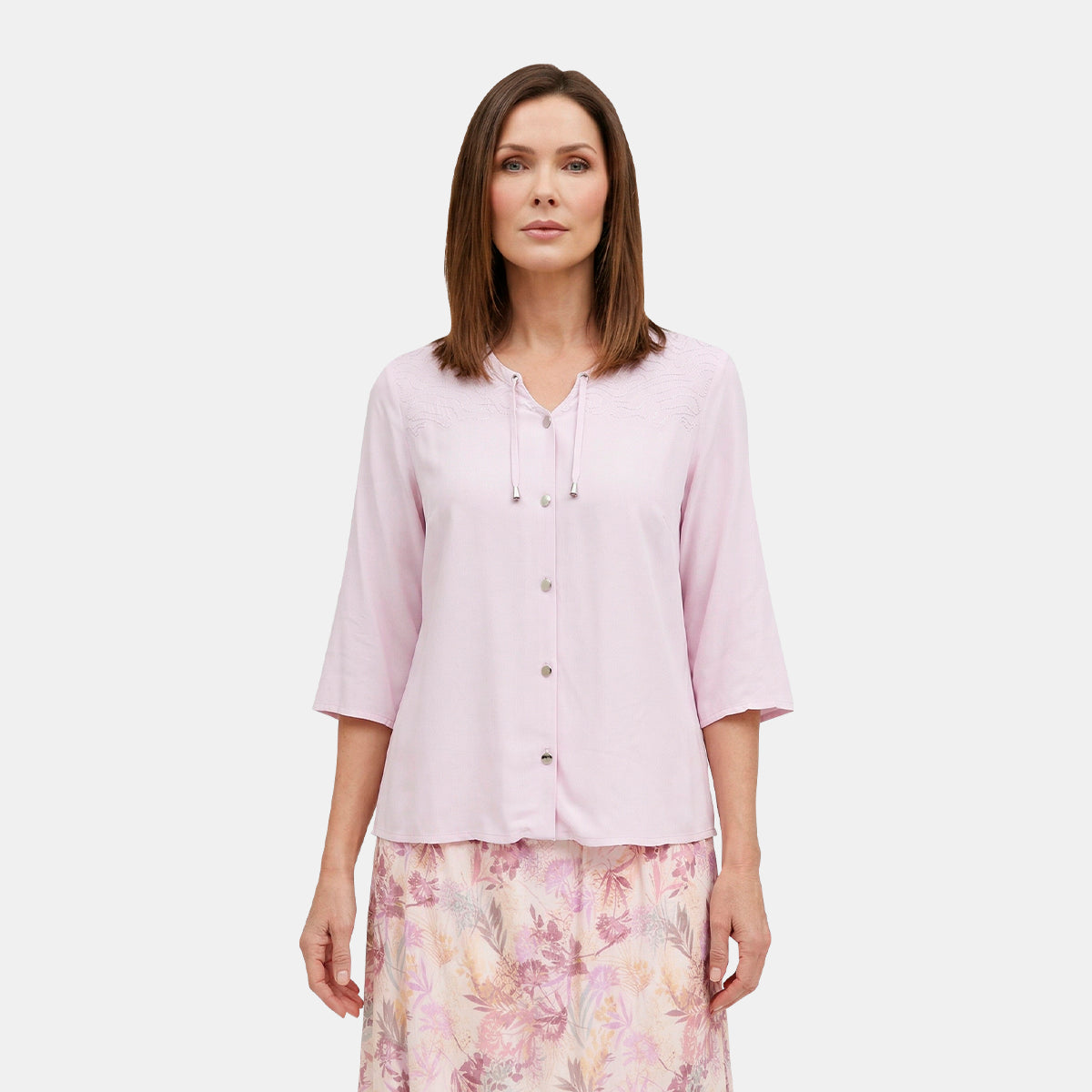 V69902 - Blusa tejida con detalles en hombros Candace