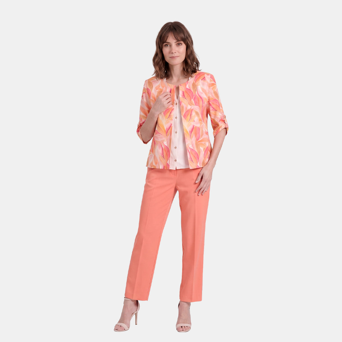 V69952 - Blazer estampado floral Helena