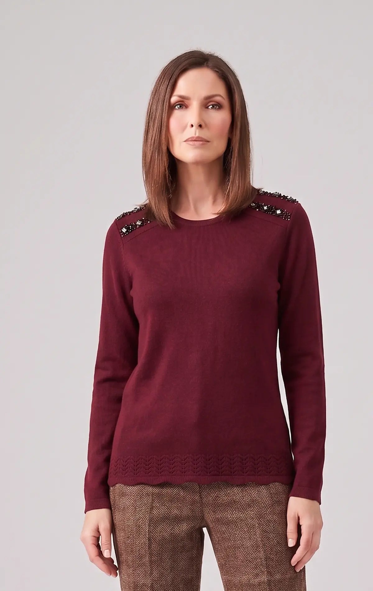 VI78301 - Blusa punto c/ Aletilla