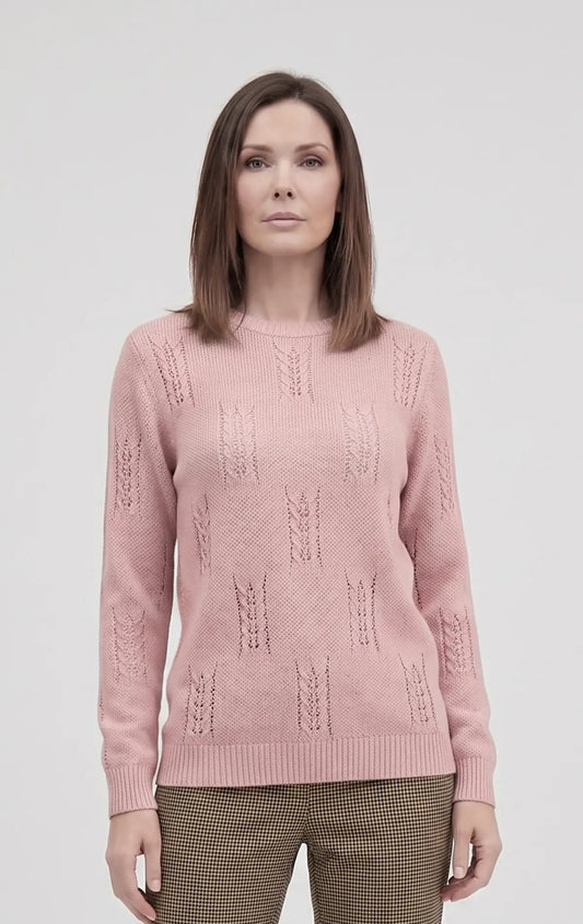 VI78401 - Cardigan mga larga c/ contraste Eilis