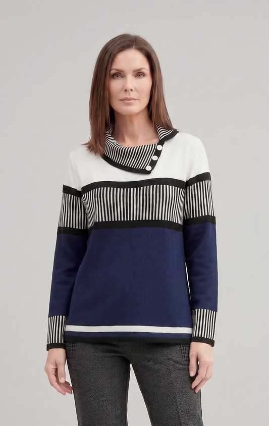 VI78411 - Blusa cuello alto Lugh