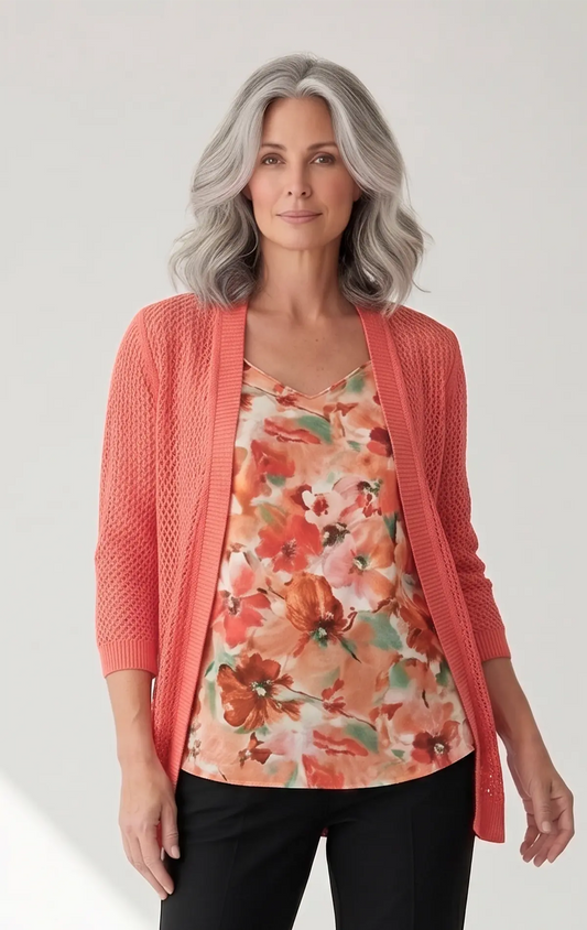 VI79991 - Blusa de punto mga corta Ciara